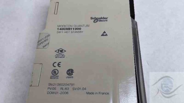 Vue composant SCHNEIDER 140CHS11000 hors production