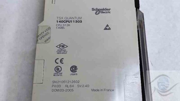 Module 140CPU11303 en environnement industriel difficile